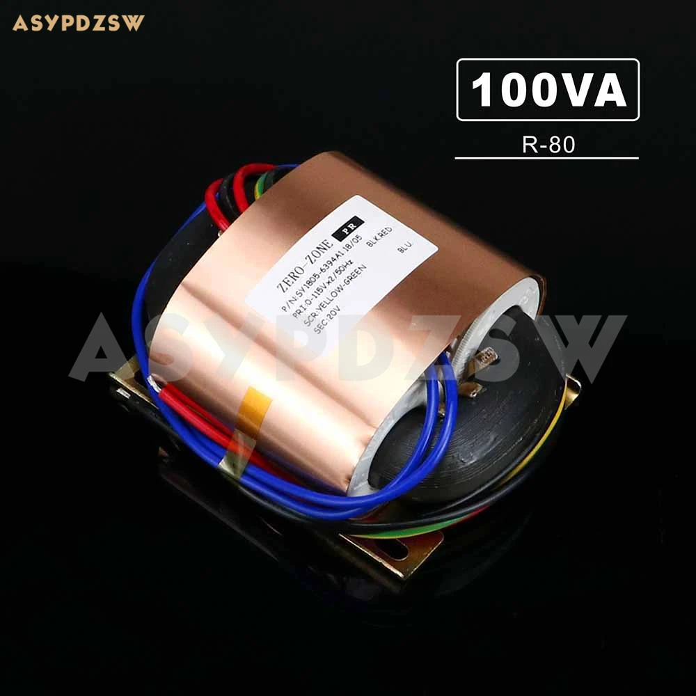 115V/230V R 80 100VA type трансформатор с медной фольгой Core 100W 18V (принимаем заказы)|transformer