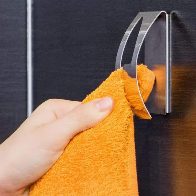 1 шт. Держатель клип полотенце стойка из нержавеющей стали настенный вешалка для