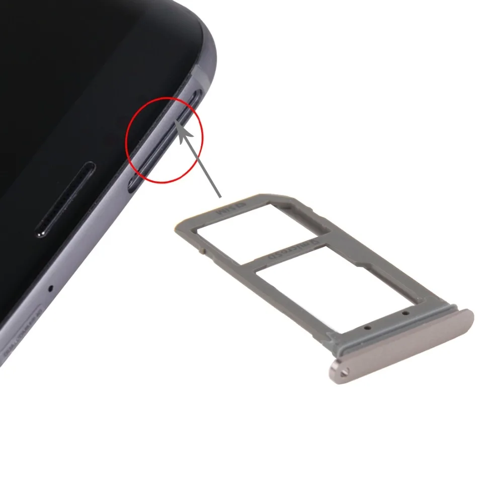 1 шт. Новинка для Galaxy S7 Edge / G935 лоток sim-карт и слот Micro SD карты Слот держатель