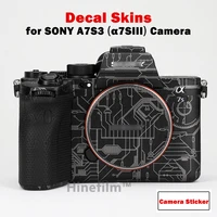 a7s3 camera premium decal skin protective film for sony a7siii a7s iii camera skin decal protector anti scratch cover sticker