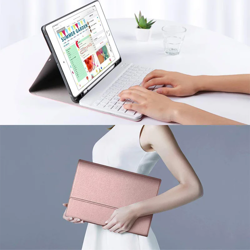 Чехол для клавиатуры iPad Mini Pro9.7 Air10.5 Pro10 Беспроводная Bluetooth клавиатура Магнитный