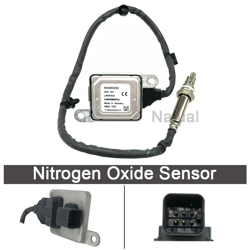 

12V Front Original Nitrogen Oxygen Nox Sensor 5WK97263 5WK9 7263 For Opel Vauxhall Zafira C Tourer 1.6 CDTI 55485493