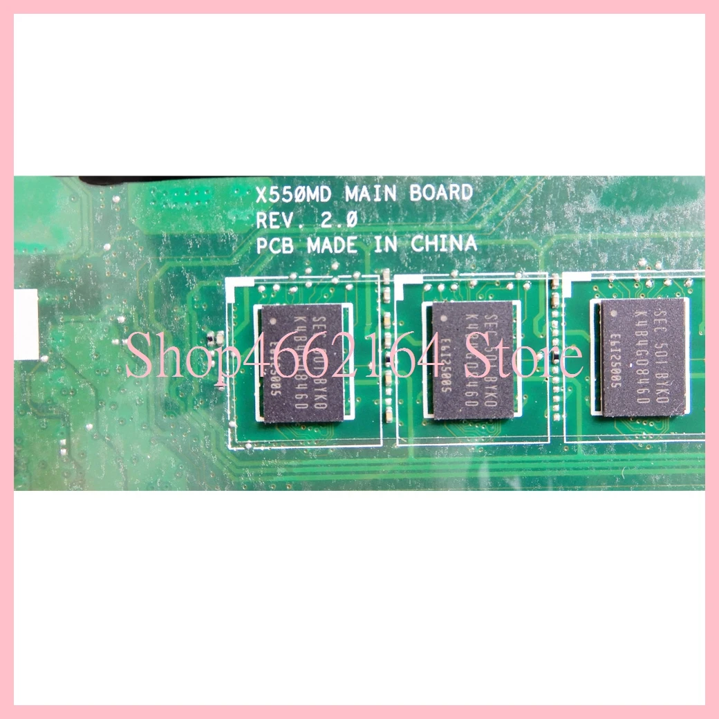 X550MJ материнская плата для ASUS 4 Гб RAM N2940CPU GT920M/1G ноутбука X550M X550MD полностью