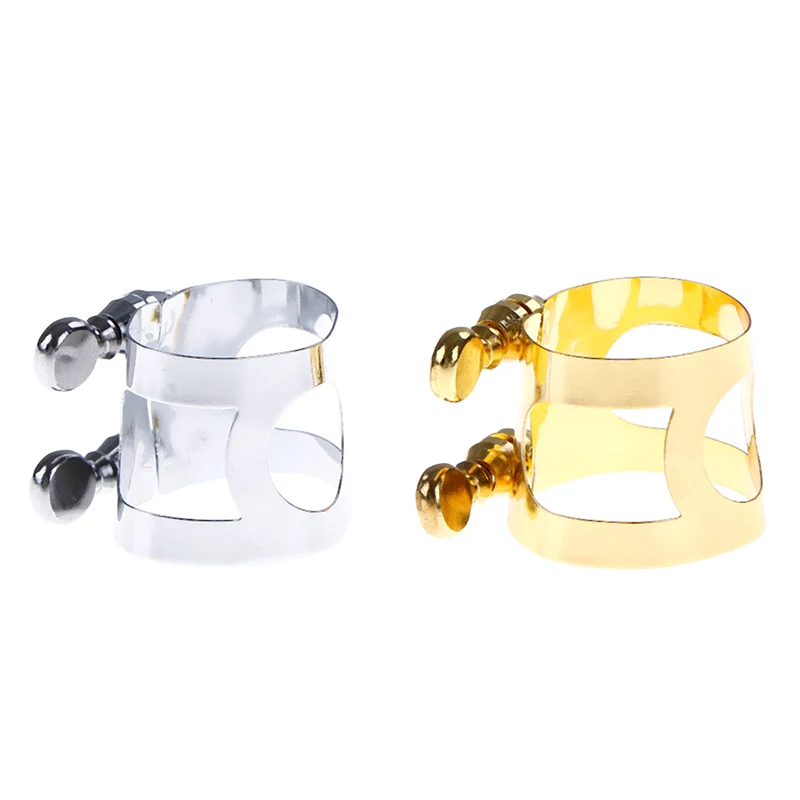 Мундштук кларнет Ligature зажим застежка для детали кларнета Металла Золото и