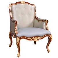 high quality european modern fabric luxury chair armrest chairs xjj001