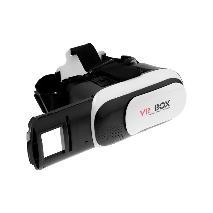 3D Очки виртуальной реальности LuazON VR 2 смартфоны до 6.5&quot (75х160мм) черно-белые 3936806 |
