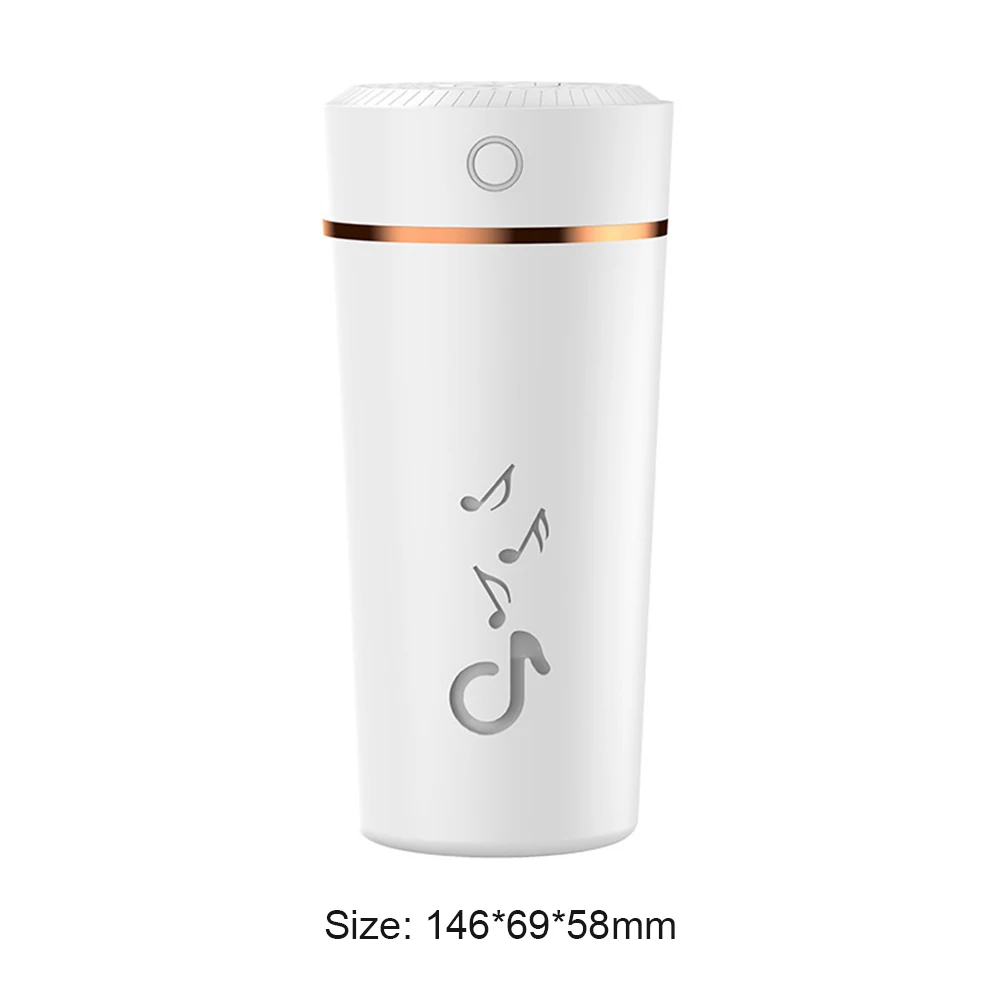 

Lightweight Desktop Air Humidifier USB Heavy Fog Oil Diffuser Aromatherapy Diffuser Air Purifying Mist Maker with Light