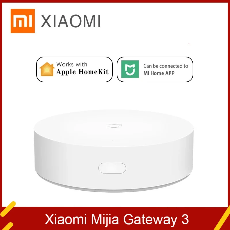 

Шлюз Xiaomi Mijia Интеллектуальный многорежимный Zigbee3.0, Bluetooth сетчатая связь, смарт-оборудование для дома, дистанционное управление, домашний наб...