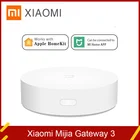 Шлюз Xiaomi Mijia Интеллектуальный многорежимный Zigbee3.0, Bluetooth сетчатая связь, смарт-оборудование для дома, дистанционное управление, домашний набор Mihome