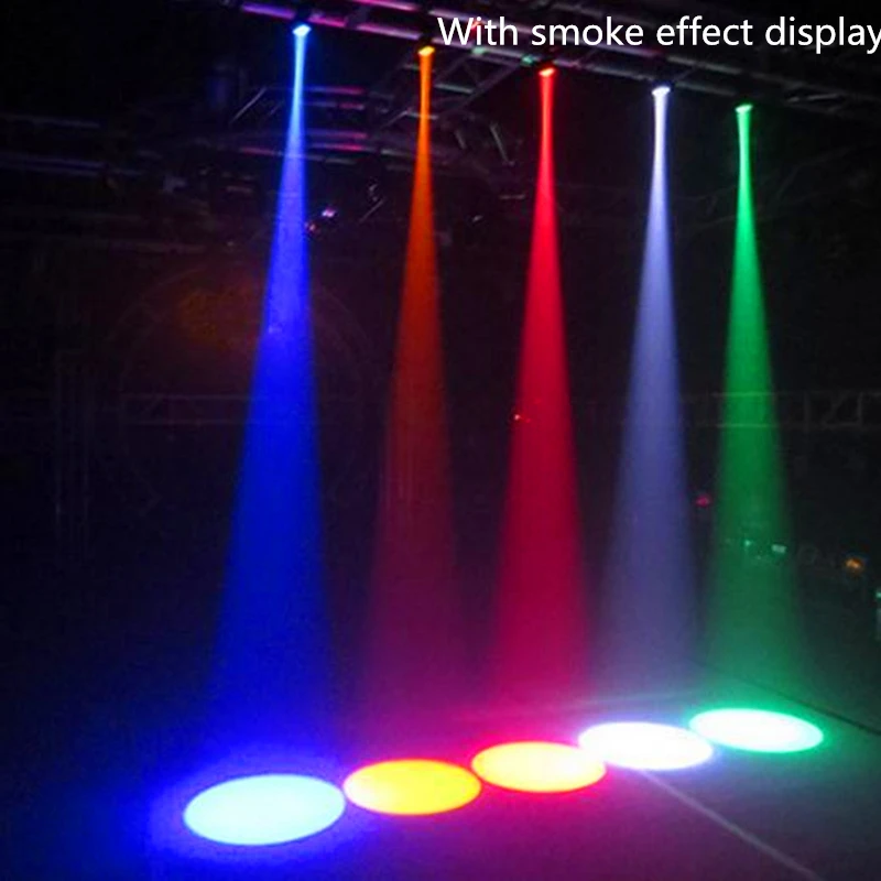 

Wireless Remote Control LED Beam Pinspot Light RGB 10W Stage Lights Spotlight Track Lighting For Party Wedding Disco Mirror Ball