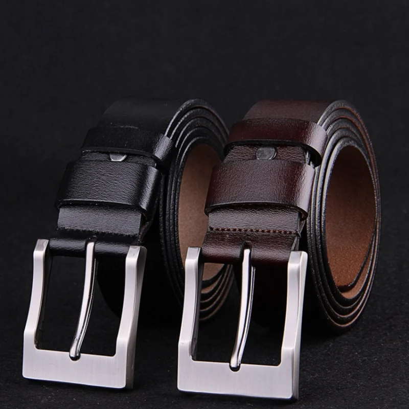 Designer Belts Men High Quality Luxury Retro Golden Buckle Jeans Belt Cowskin Casual Belts Business Belt Cowboy waistband