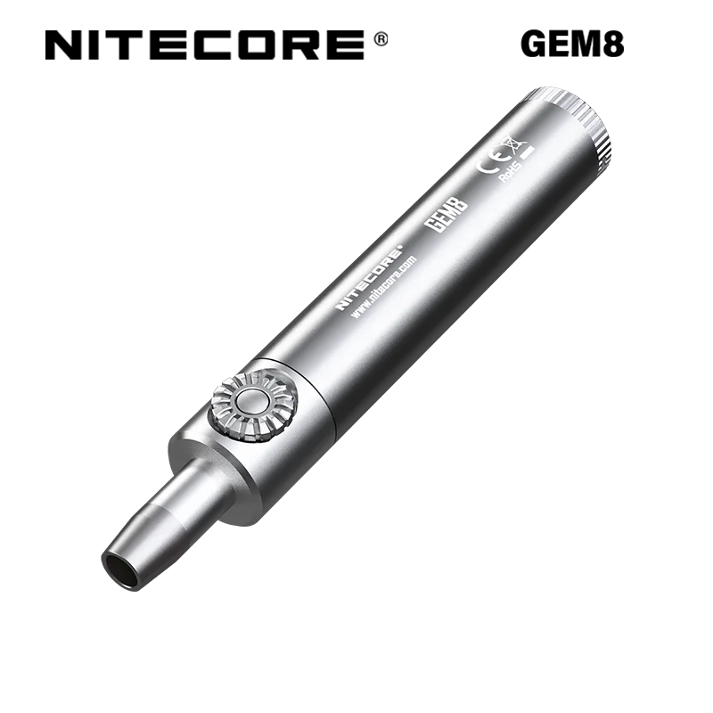 

NITECORE GEM8 GEM10UV Jeweler Light Professional Gemstone Identification Infinitely Variable Brightness White light/Ultraviolet