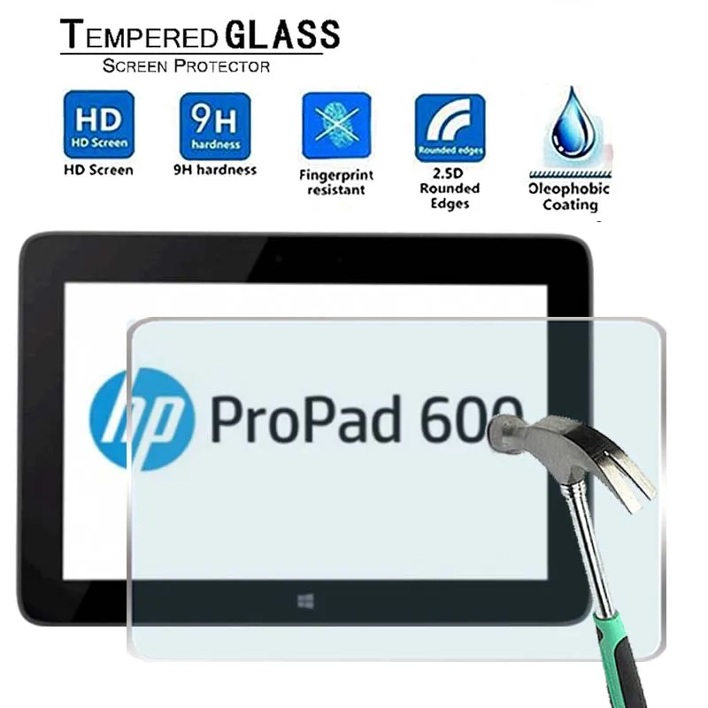 Ультрапрозрачное закаленное стекло 9H для HP ProPad 600 10 1 &quot защитная пленка экрана |