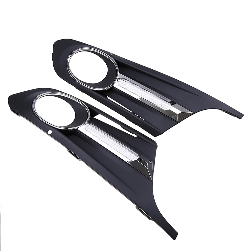 Противотуманная фара POSSBAY DRL крышка переднего нижнего бампера решетка с