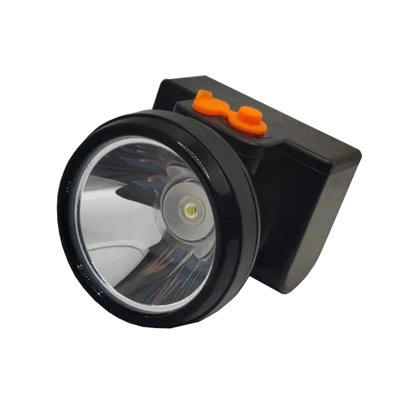 12 PCS/LOT Waterproof  KL3LM LED Mining Headlamp Flashlight Miner Cap Lamp Hard Hat Light for Fishing Hiking with SOS Function