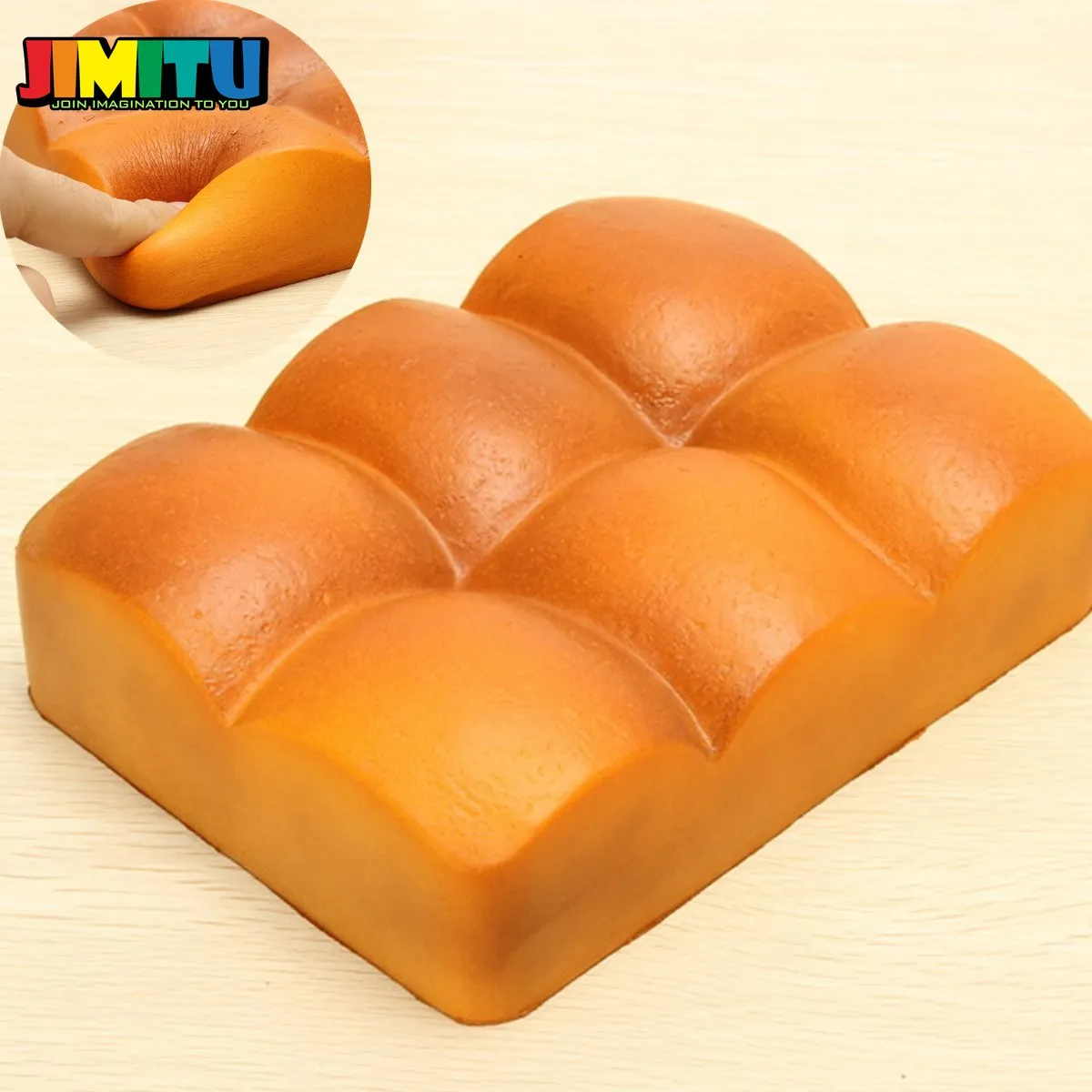 JIMITU Eric Squishying Super Slow Stress Release Rising Abdominal Muscle Bread With Original Package | Игрушки и хобби