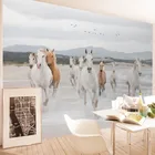 Настенные 3D-обои любых размеров на заказ, настенная живопись с изображением лошадей, животных, гостиной, спальни, домашний декор, Papel De Parede 3D