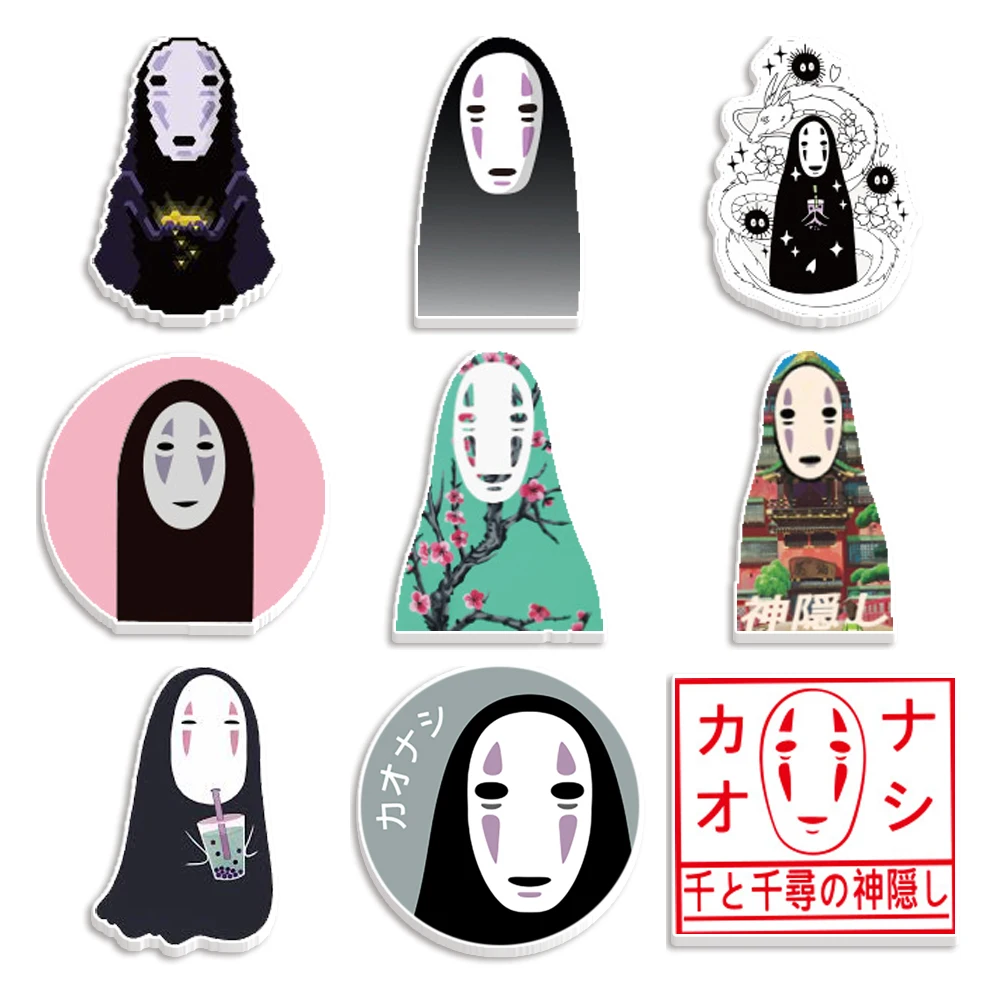 

Японский мультфильм без лица, мужской акриловый плоский полимер, «сделай сам», аксессуары для волос, подарок, подвеска, строительная подвес...