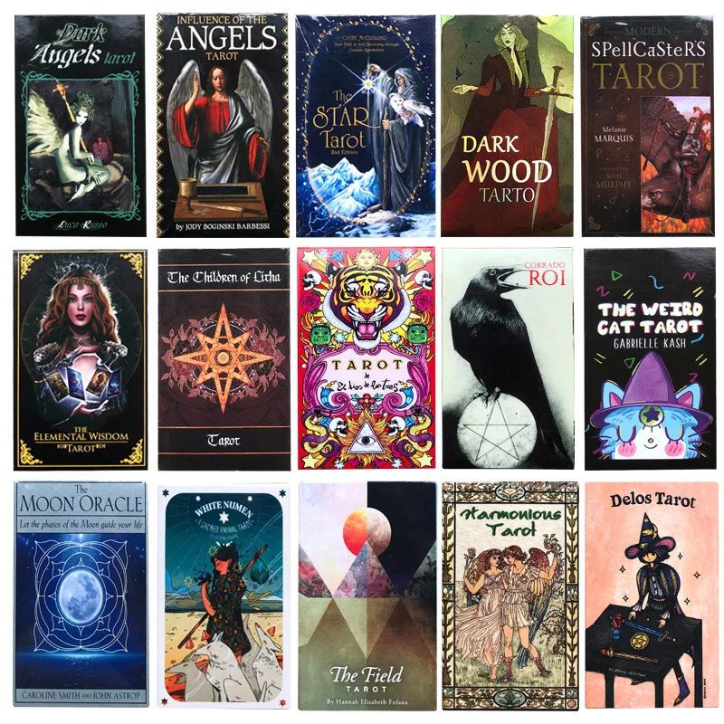 

400 Models Tarot Cards De El Dios De Los Tres Three Gods Tarot Card Tarot Deck Card Game Cards Games Board Game For Adult