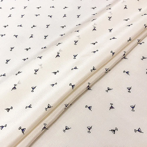 Мини Бутылочки для напитков из 100% чистого шелка с принтом ширина 140 см SCDC841|Ткань| |