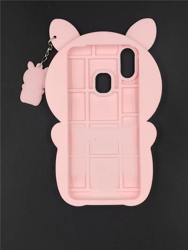 

For Xiaomi 6X Mi 6x A2 New Lovely 3D Cartoon cat love heart Pendant Soft silicone Phone Case Cover For Redmi Note 5 Pro Redmi S2