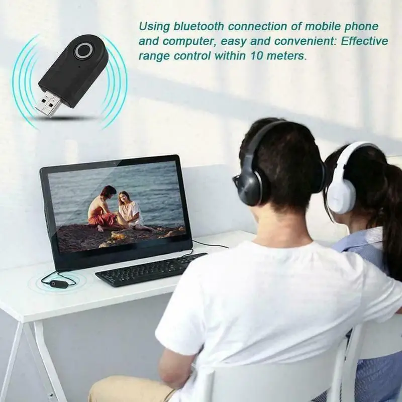 Bluetooth передатчик 3 5 мм аудио адаптер беспроводной 4 0 стерео для наушников