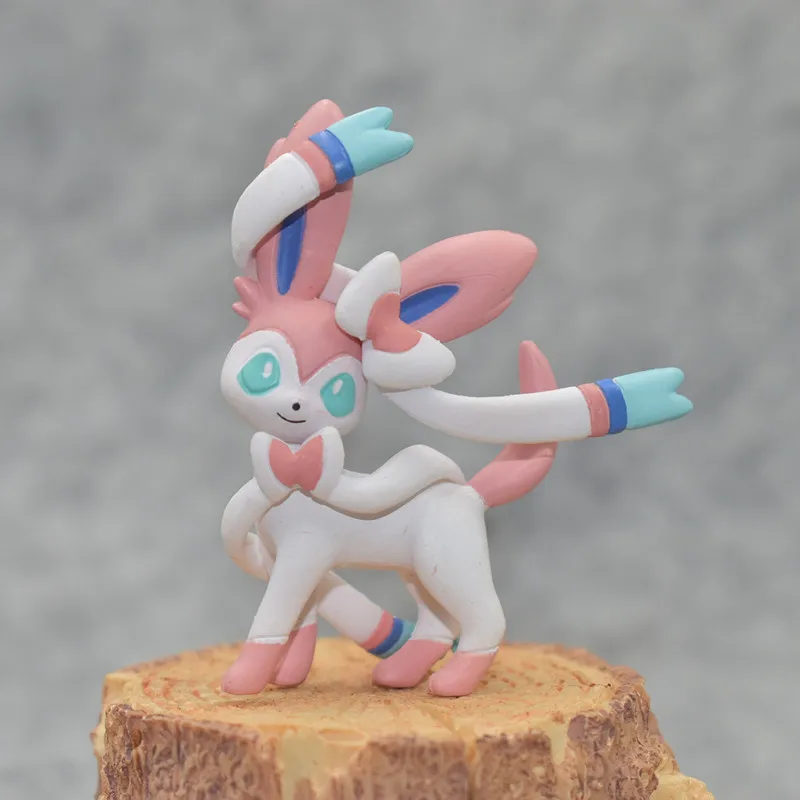 

TAKARA TOMY Genuine Pokemon Eevee Sylveon Umbreon Vaporeon Glaceon Espeon PVC Anime Figure Dolls Action Toys Gifts for Kids