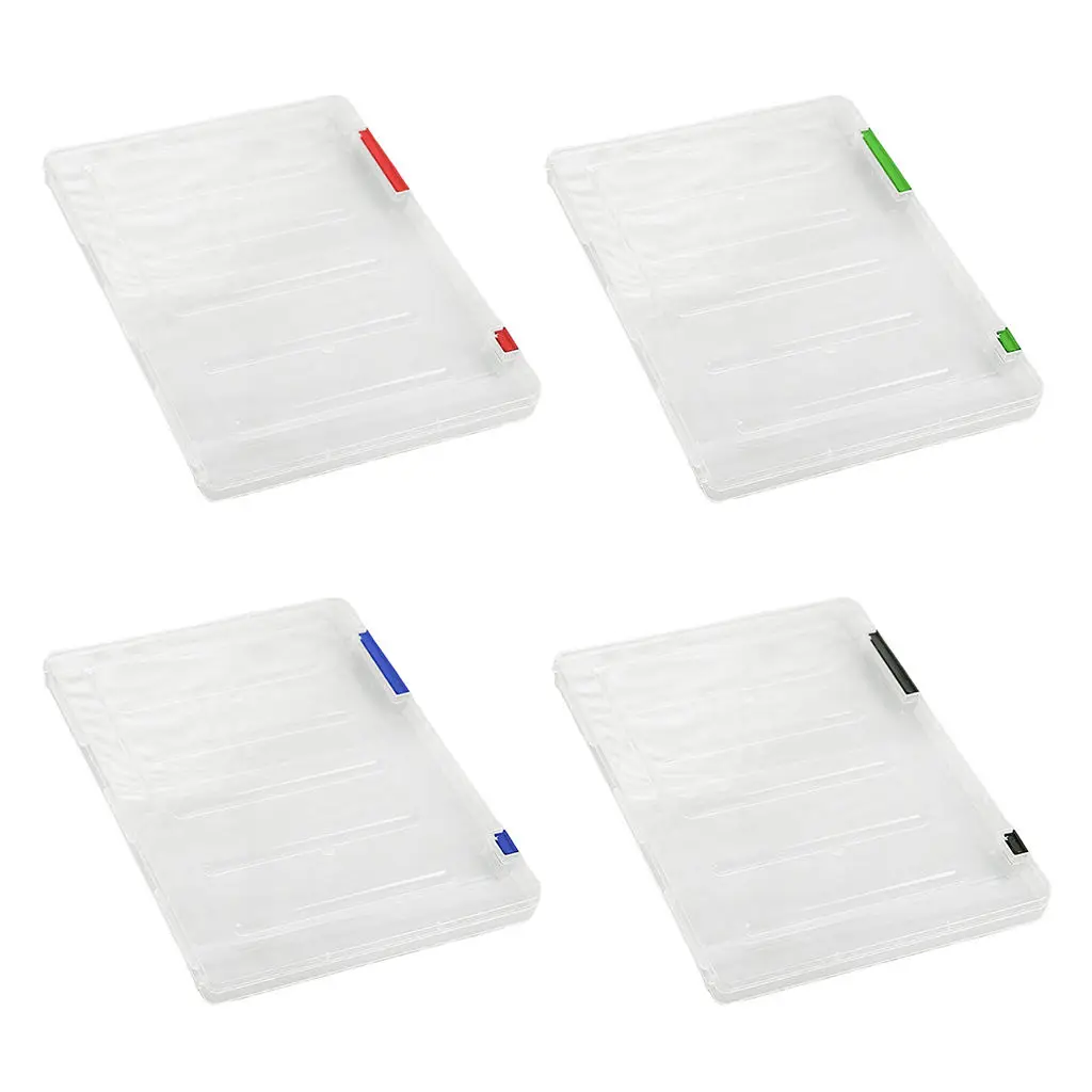 

Прозрачный Бумажный зажим для хранения записей, чехол для студентов, сумка А4, аксессуары для папок