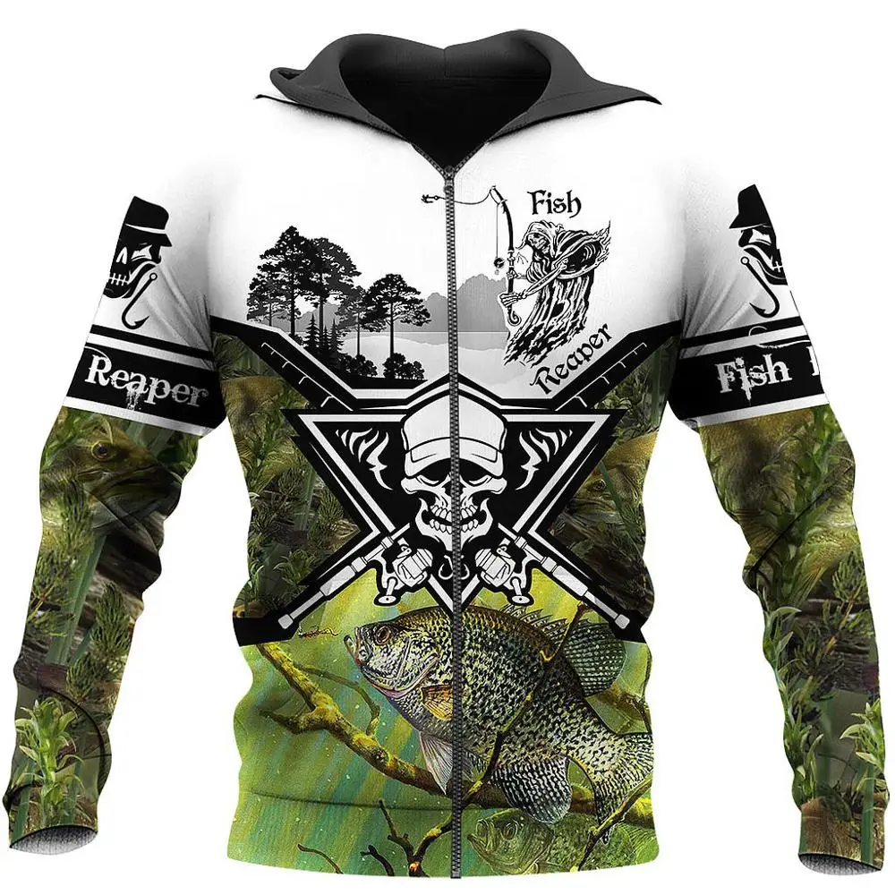 

PLstar Cosmos Bass Trout Fishing Fisher Animal Camo Autumn Sweatshirts Tracksuit Pullover Harajuku 3DPrint Men/Women Hoodies D13