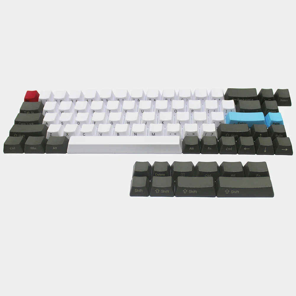 NPKC OEM Keycaps PBT белый синий темно серый для Cherry MX переключатели Tada68 XD60 XD64 GK64 GH60 DZ60