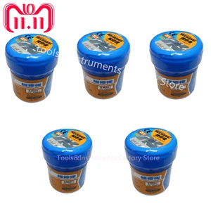 Оригинальная паяльная паста HK MECHANIC 5 шт.лот Sn63Pb67 XG-50 сварочные флюсы PCB BGA SMD электрическая паяльная станция ремонтный инструмент