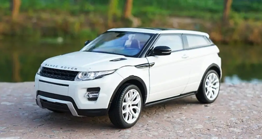 Welly 1/124 1:24 Range Rover Sport SUV внедорожник автомобиль литой Дисплей Модель игрушки на день рождения для детей мальчиков и девочек - Цвет: Evoque