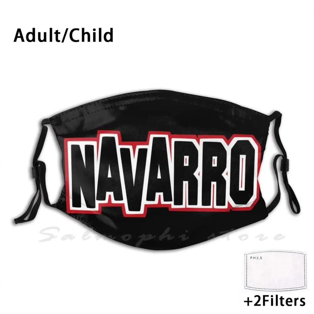 

Navarro Cheer Logo-черная маска с фильтром от пыли для взрослых и детей, маска «сделай сам», Navarro Cheer Netflix Cheer, Netflix, Gabi, Батлер, Моника, альдама