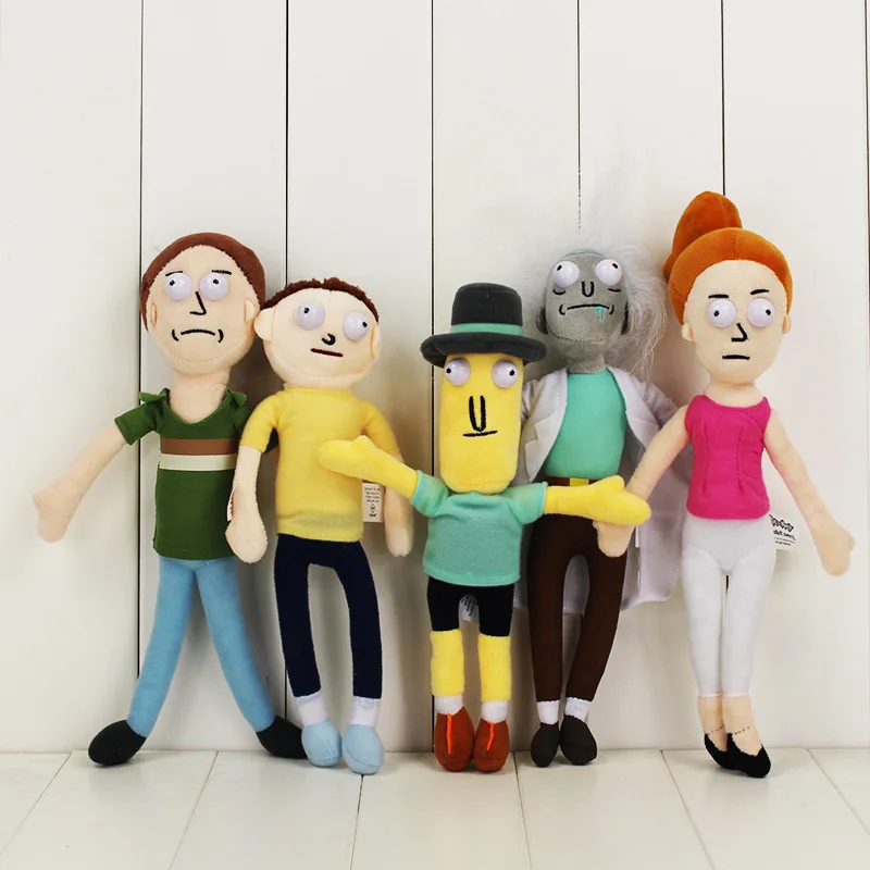 Mr. Meeseeks плюшевая игрушка санчесс Смит Джерри летняя игрушка-пушка счастливый