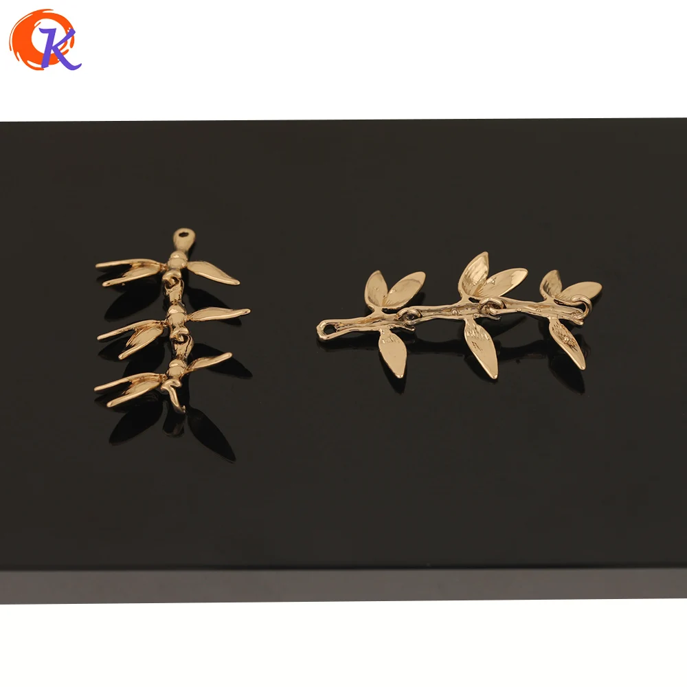 

Cordial Design 50Pcs 18*32MM Jewelry Accessories/Charms/Hand Made/Copper/Bamboo Shape/DIY Making/Connectors/Earring Findings