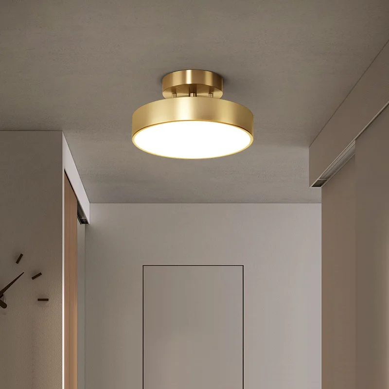 Проход потолочный светильник Nordic Light ing роскошный коридор гостиная