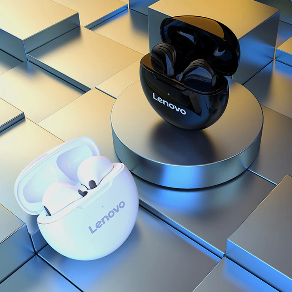 

Lenovo HT38 AI Control Mini Headset Stereo bass With Mic Noise Reduction TWS Earphone Wireless Bluetooth Headphones