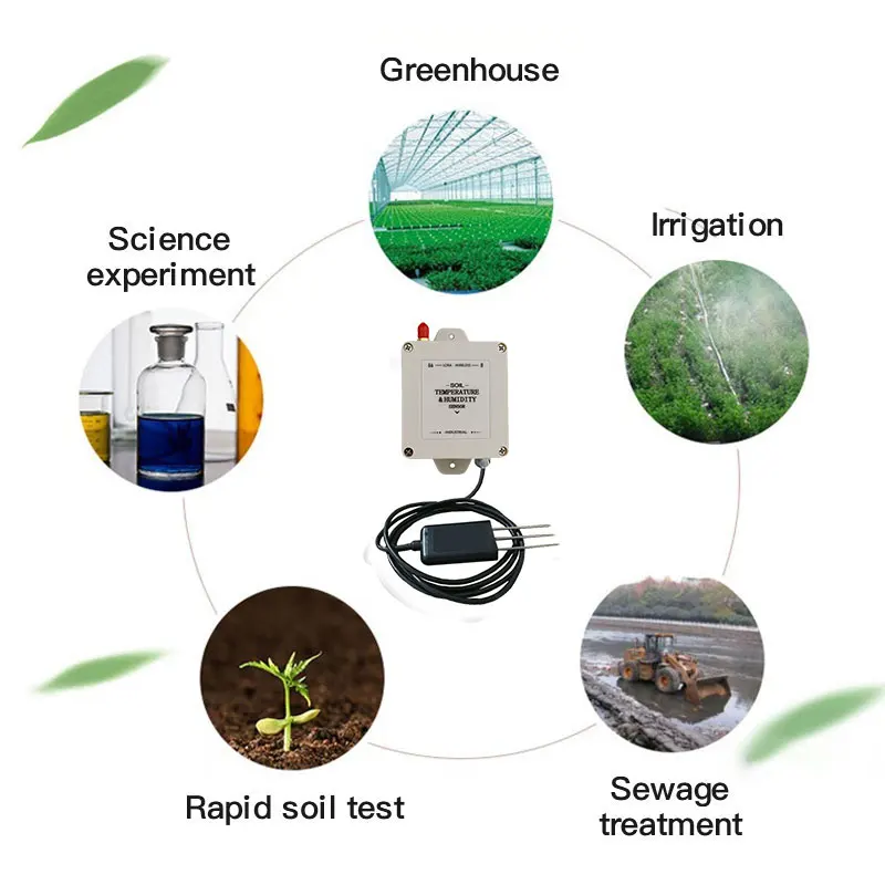 Беспроводной прибор для измерения влажности почвы Lora умные