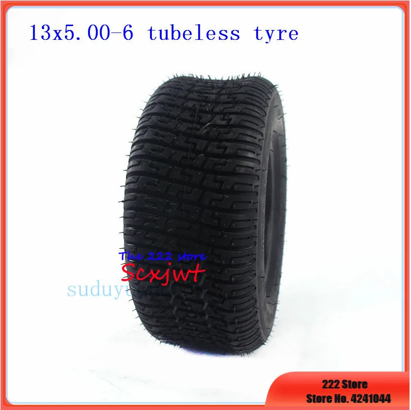 Бесплатная доставка бескамерные шины для электрического скутера 13X5.00 6 4P.R 13*5 00