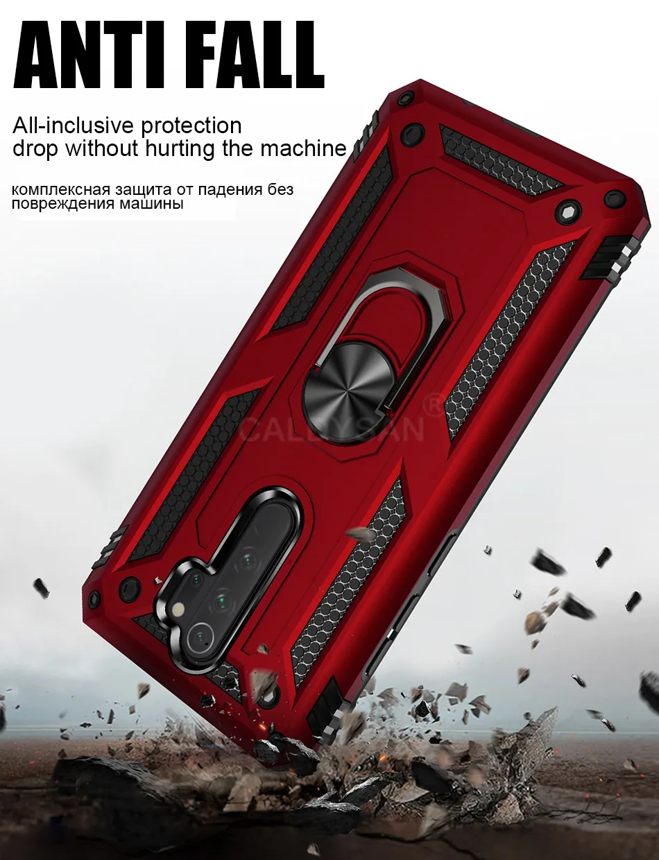 Роскошный бронированный металлический чехол для телефона Xiaomi Redmi 7A Note 7 8 K20 Pro для Xiaomi 9T Pro A3 Lite CC9E 9 SE силиконовый бампер чехол