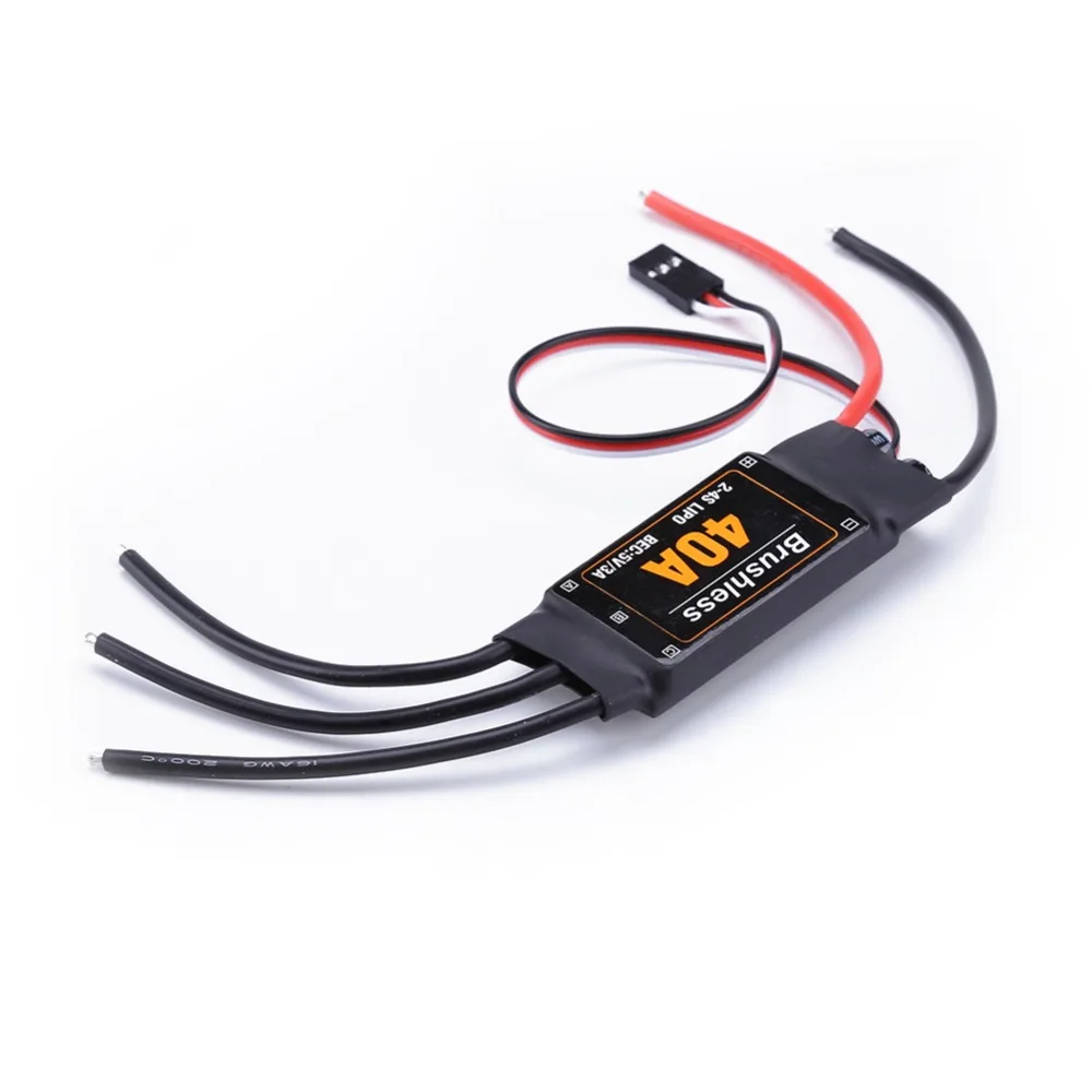 40A бесщеточный Дрон ESC части для самолетов компоненты аксессуары контроллер