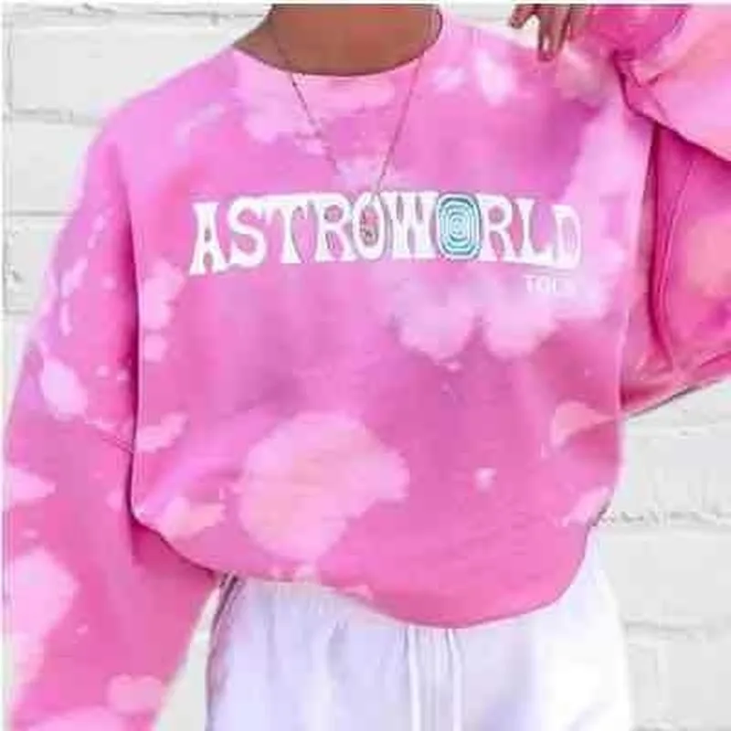 

С буквенным принтом розового цвета в винтажном стиле; Тонкая Толстовка для женщин с круглым вырезом и длинными рукавами свободные; Очароват...