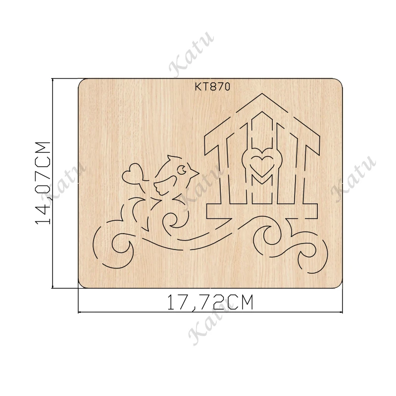 

Little bird cutting dies 2019 new die cut &wooden dies Suitable for common die cutting machines on the market