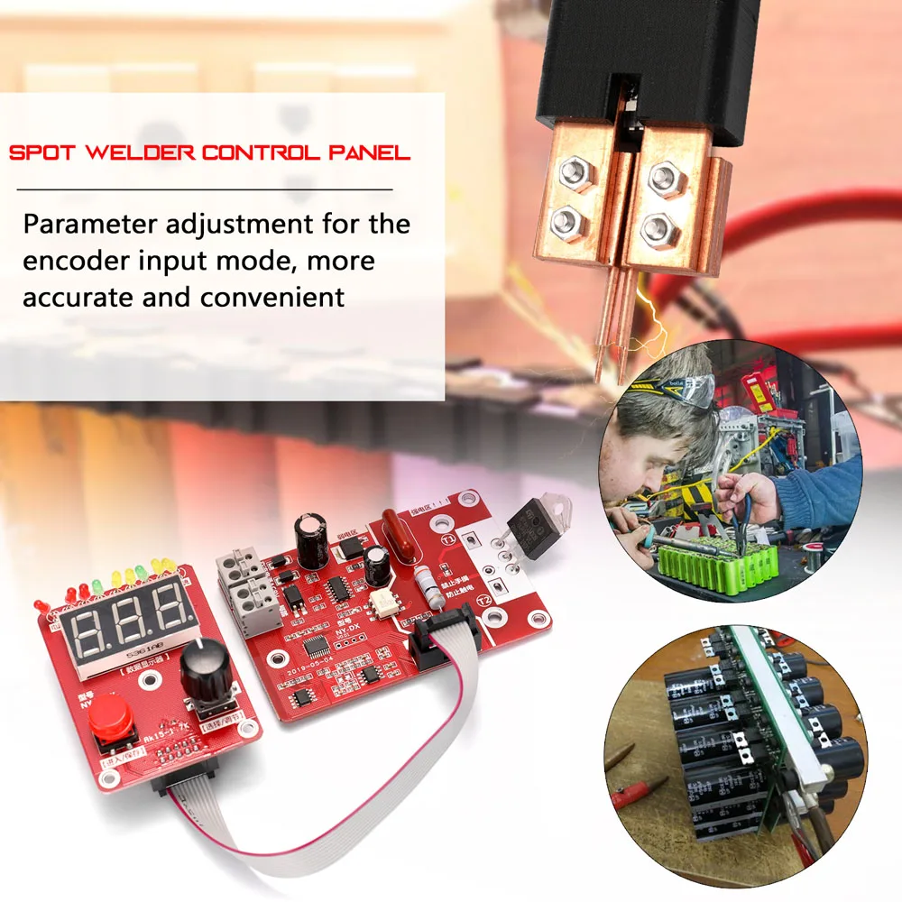 NY-D02 датчик двойного импульса времени и тока контроль точечной сварки панель