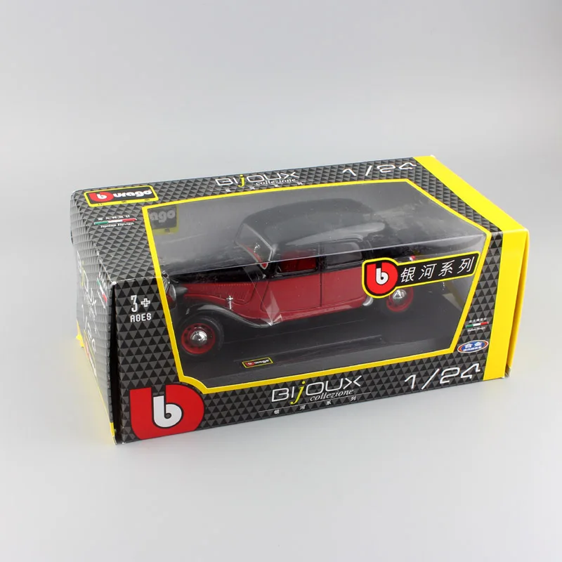Миниатюрная модель автомобиля bburago classics в винтажном стиле citroen TA 15CV 1/24 тяга