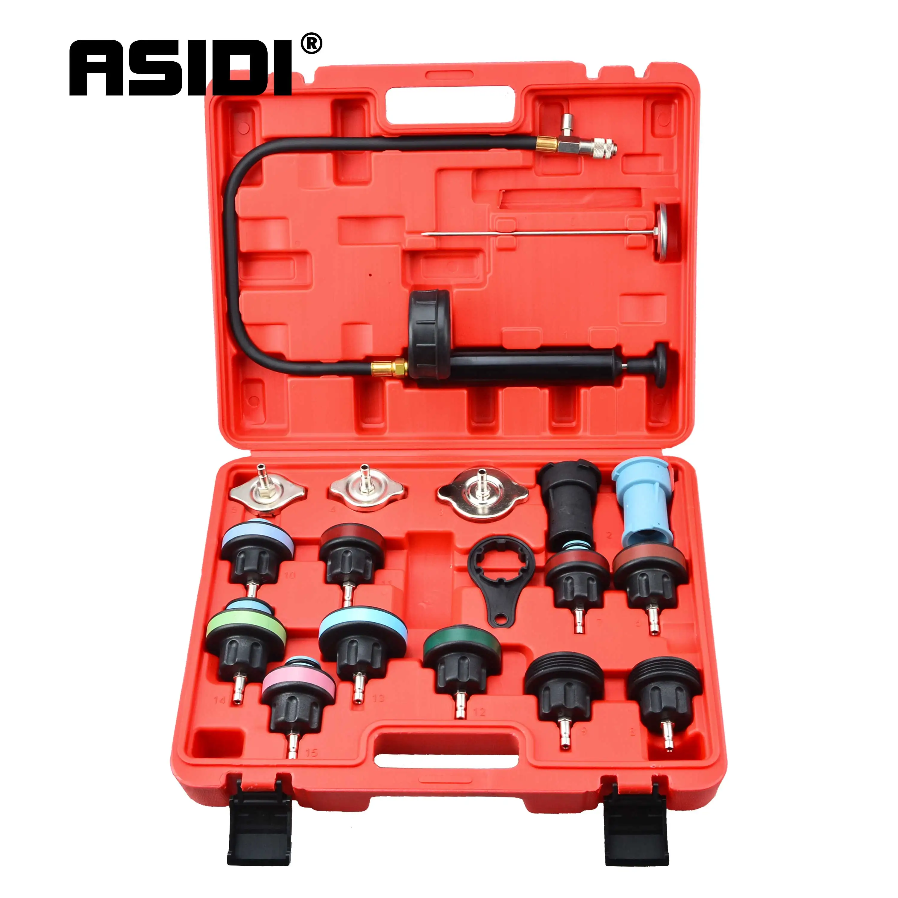 18 шт. Универсальный Радиатор Тестер давления комплект Автомобильный резервуар