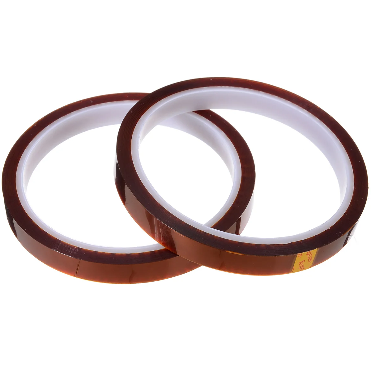 High Temperature 2 Roll Polyimide Tape Sublimation Heat-resistant Adhesive 10mmx33m For Electronic Industry | Обустройство дома