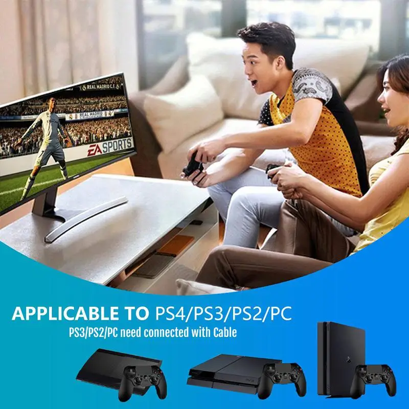 Беспроводной контроллер Bluetooth 4 0 двойной ударный джойстик геймпад для Playstation PS