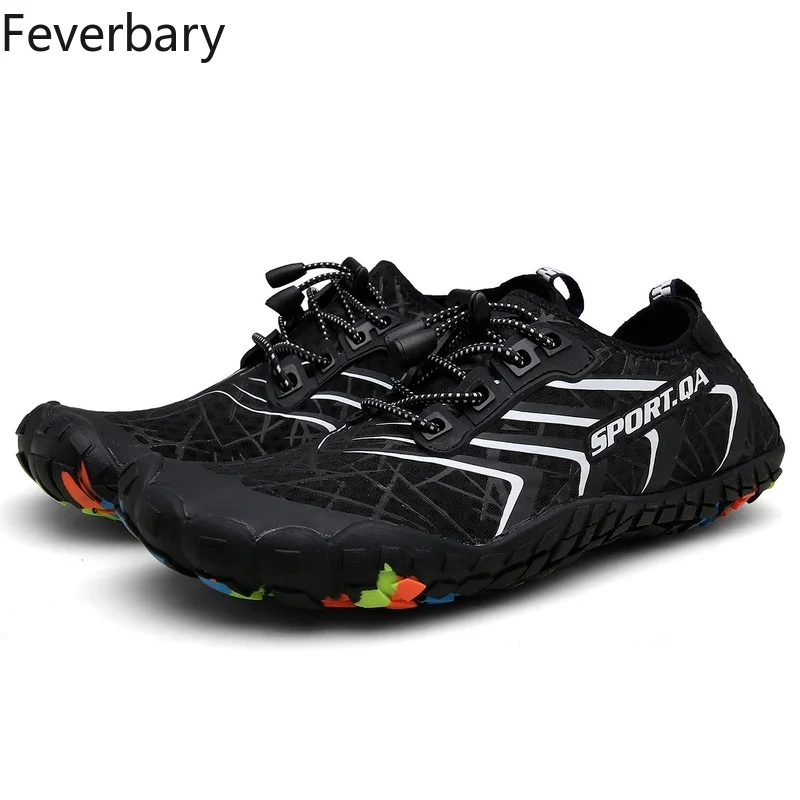 Мужские кроссовки Feverbary, быстросохнущие, для пляжа, прогулок, серфинга, плавания, походов, отдыха на открытом воздухе