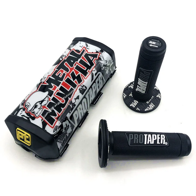 Ручки с нагрудными накладками на руль для Kayo BSE CRF KLX YZF PW SSR DIRT PIT BIKE 1 1/8 &quotили 7/8&quot
